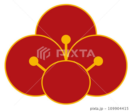 梅の花のマーク 梅の花のマーク 109904415