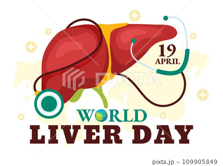 World Liver Day Vector Illustration on April 19th to Raise Global Awareness of Hepatitis and Healthy in Flat Cartoon Background Design World Liver Day Vector Illustration on April 19th to Raise Global Awareness of Hepatitis and Healthy in Flat Cartoon Background Design 109905849