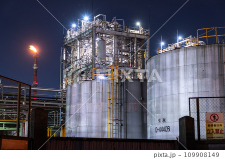 《神奈川県》工場夜景・川崎千鳥町 109908149