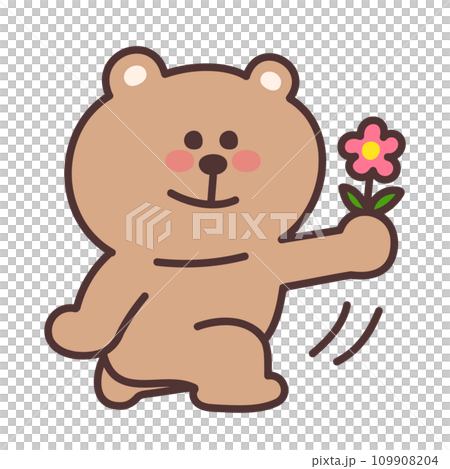 Cute bear illustration gift Cute bear illustration gift 109908204