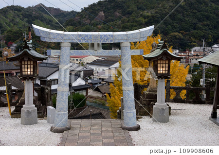 陶山神社の紅葉 109908606