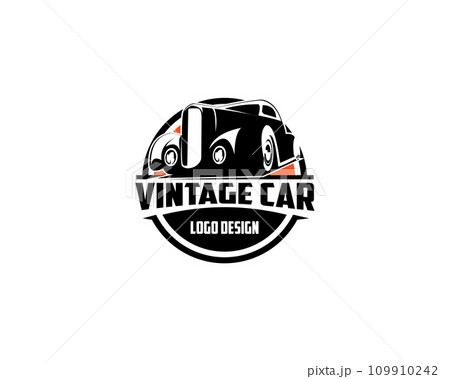 1932 ford caupe silhouette. isolated white background. premium vector design. best for logo, badge, emblem, icon, sticker design. 1932 ford caupe silhouette. isolated white background. premium vector design. best for logo, badge, emblem, icon, sticker design. 109910242
