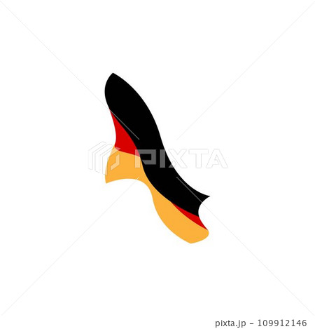 german flag logo illustration design german flag logo illustration design 109912146