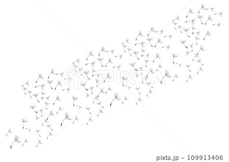 Dandelion Logo, Vector Plant Dandelion flower, Design Icon Template Dandelion Logo, Vector Plant Dandelion flower, Design Icon Template 109913406