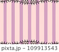 飾り柵のゴシックフレーム　ストライプ 109913543