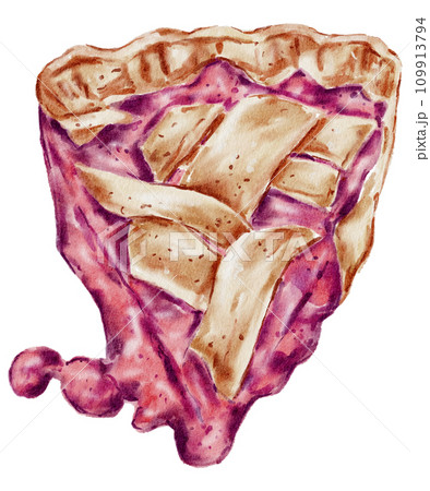 Bread bakery watercolor hand paint clipart 109913794