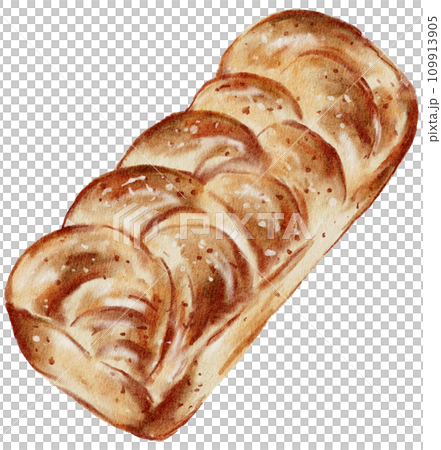 Bread bakery watercolor hand paint clipart 109913905