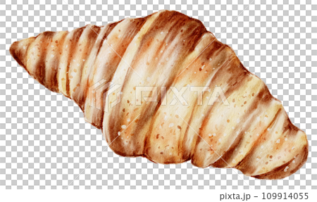 Bread bakery watercolor hand paint clipart 109914055