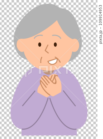 Reassuring senior woman 2 109914953