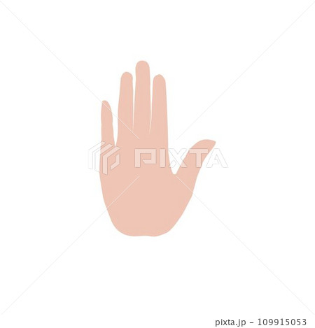 simple hand logo vector template simple hand logo vector template 109915053