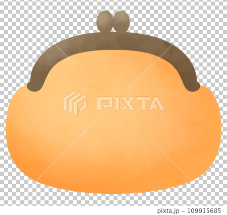 large orange wallet 109915685