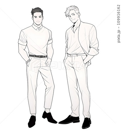 男性カップル 109916162