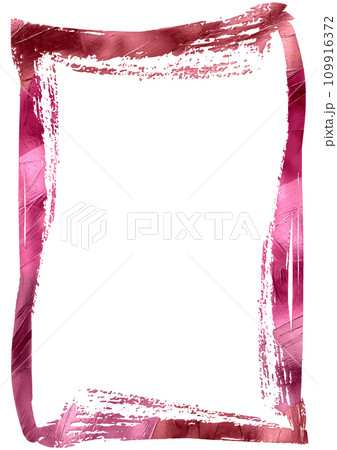Metallic Magenta Edge Frame Digital Painting Metallic Magenta Edge Frame Digital Painting 109916372