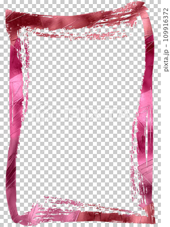 Metallic Magenta Edge Frame Digital Painting Metallic Magenta Edge Frame Digital Painting 109916372