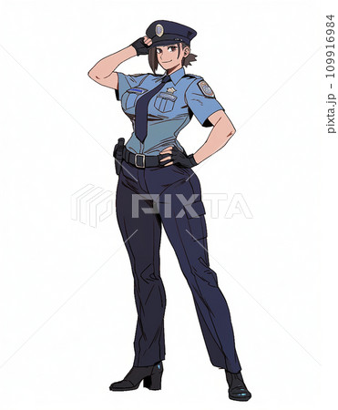 女性警官 109916984
