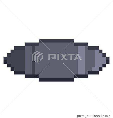 穴のピクセルイラストレーション 穴のピクセルイラストレーション 109917407