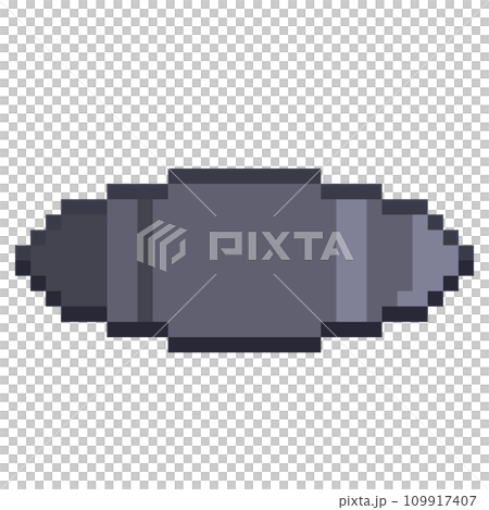 穴のピクセルイラストレーション 穴のピクセルイラストレーション 109917407