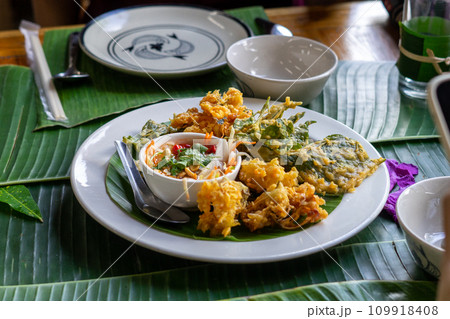Vegetables fried batter Vegetables fried batter 109918408