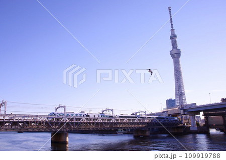 東京スカイツリーとスペーシアX 東京スカイツリーとスペーシアX 109919788