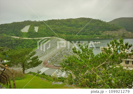 福地ダムの堤体 109921279
