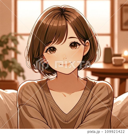 ねぎらいの声をかける若い女性 ねぎらいの声をかける若い女性 109921422