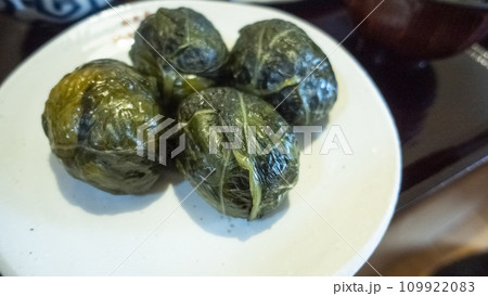 めはりずし　めはり寿司　熊野　和歌山県　奈良県　三重県　郷土料理　伝統　歴史　文化 109922083