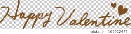 ハッピーバレンタイン-文字-筆記体-英語 Happy Valentine ハッピーバレンタイン-文字-筆記体-英語 Happy Valentine 109922473