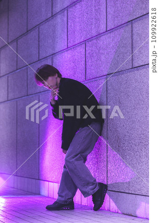 男性ポートレート　ストリートスナップ 109922618