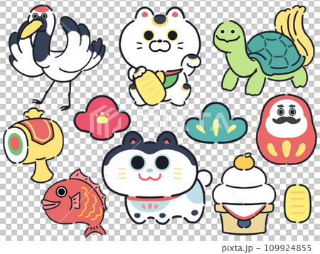 正月小物セット_01 正月小物セット_01 109924855