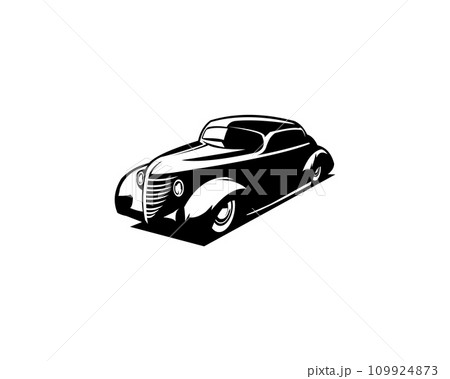 Vector illustration of American car of 1932 isolated logo, emblem, icon Vector illustration of American car of 1932 isolated logo, emblem, icon 109924873