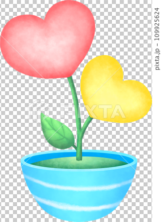 Cute Heart tree, water color texture, Hand drawn Doodle illustration Cute Heart tree, water color texture, Hand drawn Doodle illustration 109925624