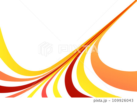 成長　オレンジ　背景デザイン 109926043