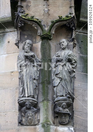 Saint Paul and Saint Peter, Collegiate Church of St. George in Tubingen, Germany 109926124