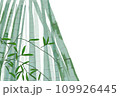 年賀状　寒中見舞い　背景　竹林 109926445