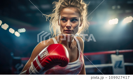 Intense Ring Battle: Female Kickboxing Pro Intense Ring Battle: Female Kickboxing Pro 109927417