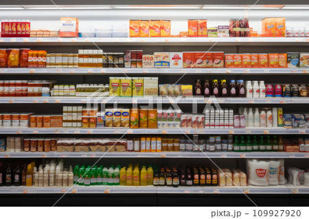 Product Absence: Store Shelf Snapshotのイラスト素材 [109927920] - PIXTA