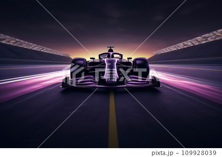 Start Your Engines: F1 Racer Roaring on the Track 109928039