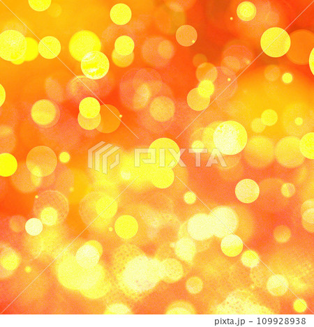 Orange bokeh background for seasonal, holidays, event celebrations and various design works 109928938