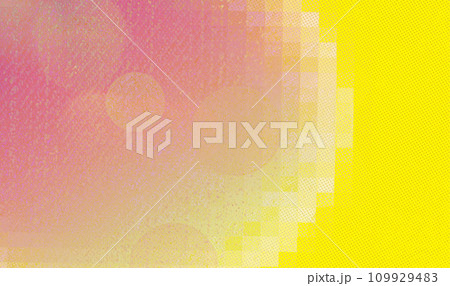 Yellow abstract background banner, with copy space for text or your images 109929483