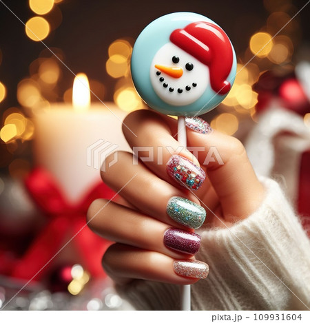 AI-generated content. Interesting illustration on the theme of healthy and beautiful nails. Generative AI 109931604
