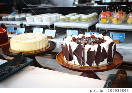 Dec 14 2023 Delicious chocolate birthday cake with sugary temptation and flavor. Dec 14 2023 Delicious chocolate birthday cake with sugary temptation and flavor. 109932848