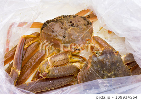 宅配された蟹 109934564