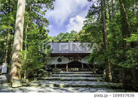 椿大神社 拝殿 三重県鈴鹿市 椿大神社 拝殿 三重県鈴鹿市 109937636