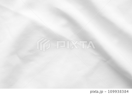 White fabric smooth texture surface background White fabric smooth texture surface background 109938384