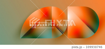 Minimalistic geometric backdrop showcasing metallic circles and squares, embodying understated elegance. Reflective surfaces and precise forms create harmonious blend of simplicity and sophistication Minimalistic geometric backdrop showcasing metallic circles and squares, embodying understated elegance. Reflective surfaces and precise forms create harmonious blend of simplicity and sophistication 109938746