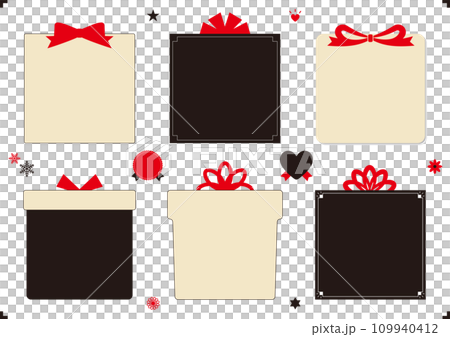 Present box type frame set gift box Present box type frame set gift box 109940412