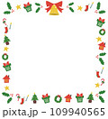 クリスマスのフレーム 109940565