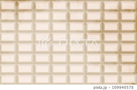 バレンタインデー　ホワイトチョコレート　シームレスパターン　水彩　背景　壁紙　イラスト素材 109940578