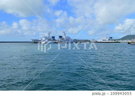 石垣港の海上保安部巡視船 石垣港の海上保安部巡視船 109943055