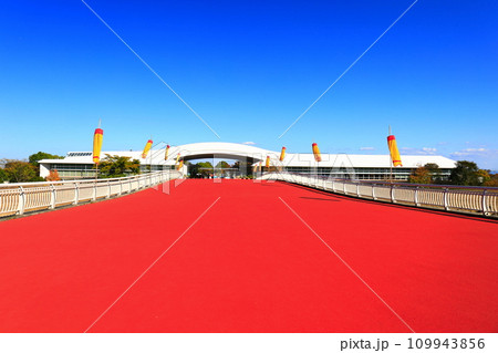 【佐賀県】快晴下の吉野ヶ里歴史公園（歴史公園センター） 109943856